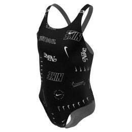 Strój Kąpielowy dla Dziewczynki Nike Fastback Czarny - 8-9 lat