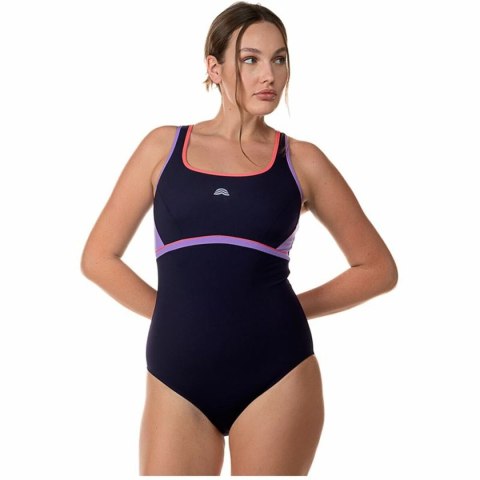 Strój kąpielowy Damski Aquarapid Costume Ciemnoniebieski - 48