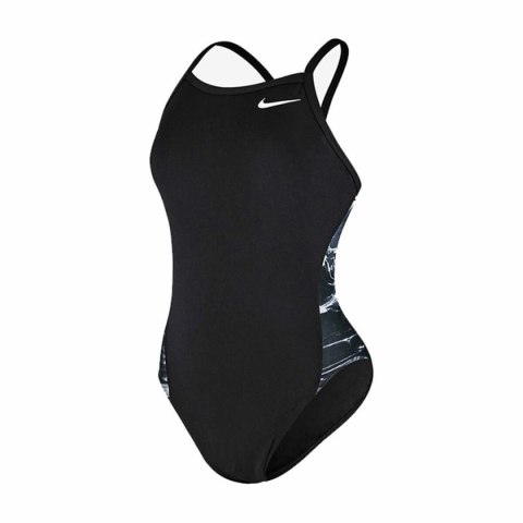 Strój kąpielowy Damski Nike Racerback Czarny - 38