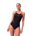 Strój kąpielowy Damski Speedo Placement Laneback Czarny - 32