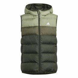 Kamizelka sportowa Unisex Adidas Synthetic Down Kolor Zielony