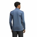 Koszulka z długim rękawem Męska Adidas Multi Half Zip Ls Niebieski - S