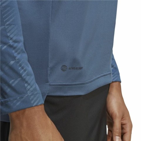 Koszulka z długim rękawem Męska Adidas Multi Half Zip Ls Niebieski - S