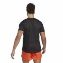 Koszulka z krótkim rękawem Męska Adidas Agr Shirt Czarny - S