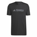 Koszulka z krótkim rękawem Męska Adidas Mt Log Tech Czarny - L
