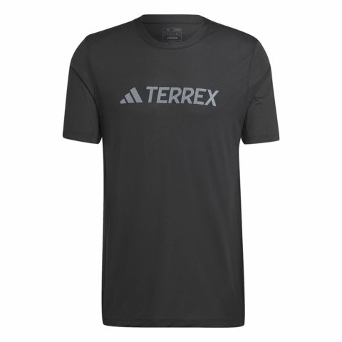 Koszulka z krótkim rękawem Męska Adidas Mt Log Tech Czarny - L