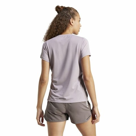 Koszulka z krótkim rękawem Męska Adidas Terrex Agravic Liliowy - XS