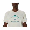 Koszulka z krótkim rękawem Męska Asics Fujitrail Logo Ss Top Biały - M