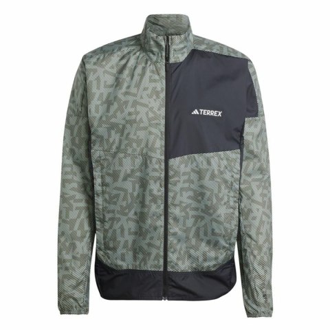 Kurtka Wiatrówka Adidas Terrex Szary - M