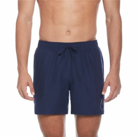 Strój kąpielowy Męski Nike 5" Volley Short Granatowy - L