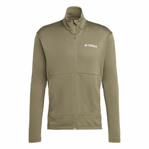 Męska kurtka sportowa Adidas Mt Lt Fl Fz Ja Brązowy - S