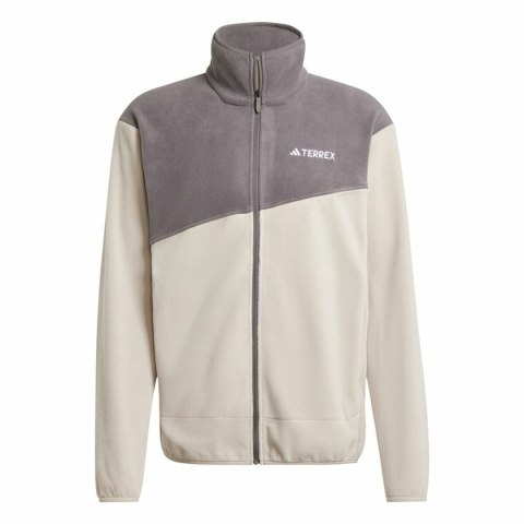 Podszewka z polaru Adidas Terrex Multi Full Zip Fleece Beżowy Mężczyzna - S