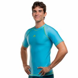 Koszulka sportowa z krótkim rękawem Aquarapid Aquarapida Niebieski Indygo - M