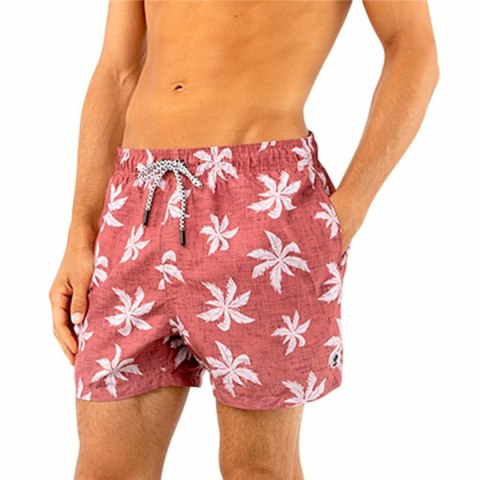 Strój kąpielowy Dziecięcy Alphaventure Pekota Czerwony Karmazynowa Czerwień - XL