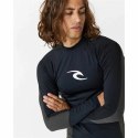 Koszulka kąpielowa Rip Curl Waves pf Czarny - L