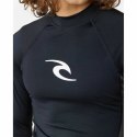 Koszulka kąpielowa Rip Curl Waves pf Czarny - L