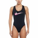 Strój kąpielowy Damski Nike Multi Logo Czarny - L