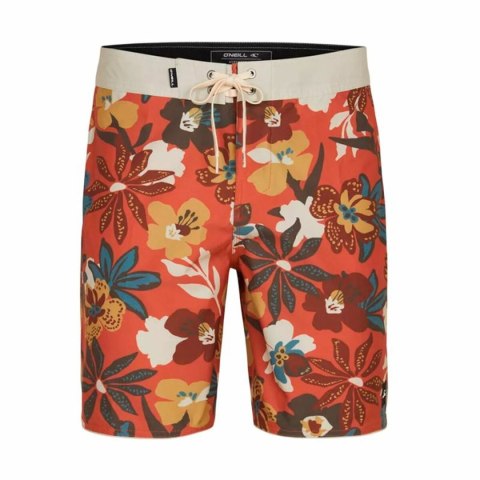 Strój kąpielowy Męski O'Neill Hyperfreak Mysto Scallop 19 Czerwony 19" - 36