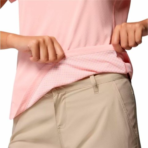 Koszulka sportowa z krótkim rękawem Columbia Zero Rules™ Light Ss Różowy - XS