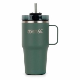 Kubek ze Słomką Regatta Thermo Insulated Mug 600 ml Kolor Zielony Stal nierdzewna