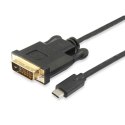 Adapter USB-C na DVI Equip 133468 Czarny 1,8 m