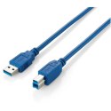 Kabel USB 3.0 A na Micro USB B Equip 128293 Niebieski 3 m (1 Sztuk)