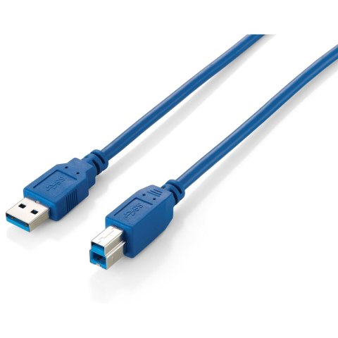 Kabel USB 3.0 A na USB B Equip 128291 Niebieski