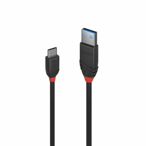 Kabel USB A na USB-C LINDY Czarny 5 m 50 cm (1 Sztuk)