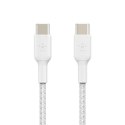Kabel USB-C Belkin CAB004BT2MWH2PK Biały 2 m (2 Sztuk)