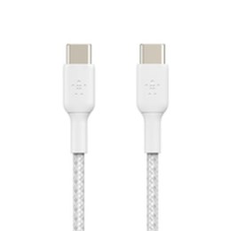 Kabel USB-C Belkin CAB004BT2MWH2PK Biały 2 m (2 Sztuk)