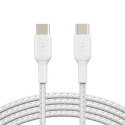 Kabel USB-C Belkin CAB004BT2MWH2PK Biały 2 m (2 Sztuk)