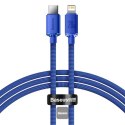 Kabel USB-C do Lightning Baseus CAJY000203 Niebieski 1,2 m