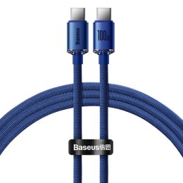 Kabel USB-C na USB-C Baseus CAJY000603 Niebieski