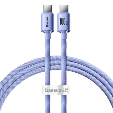 Kabel USB-C na USB-C Baseus CAJY000605 Fiolet