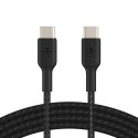 Kabel USB-C na USB-C Belkin CAB004BT2MBK Czarny 2 m