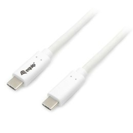 Kabel USB-C na USB-C Equip 12836107101 Biały