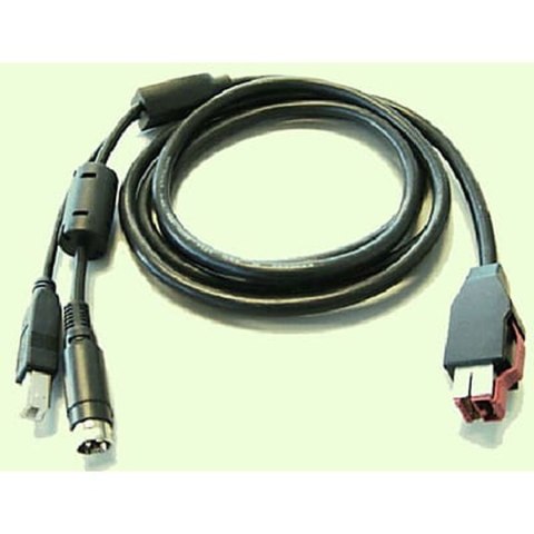 Kabel USB HP Cable en Y con alim. USB Czarny