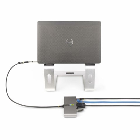 Kabel USB Startech 5G2A1SGBB-USB-C-HUB Szary