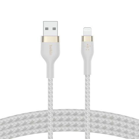 Kabel USB do Lightning Belkin CAA010BT2MWH Biały 2 m