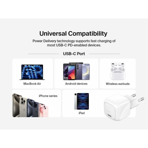 Kabel USB do Lightning Belkin WCA008KQ1MWH-B5