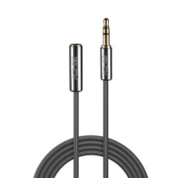 Kabel z rozgałęźnikiem Jack (3,5 mm) LINDY 35327 1 m Czarny Antracyt