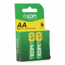 Baterie akumulatorowe EDM 38721 eco-series aa - hr6 2600 ma 2600 mAh 1,2 V AA Baterie akumulatorowe (2 Sztuk)