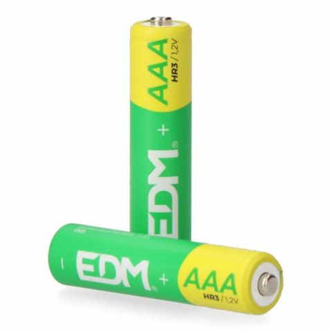 Baterie akumulatorowe EDM 38722 eco-series aaa - hr03 950ma 950 mAh 1,2 V AAA R03 Baterie akumulatorowe (2 Sztuk)