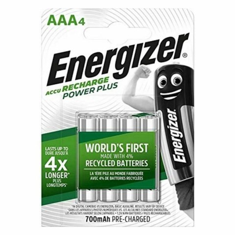 Baterie akumulatorowe Energizer AAA-HR03 700 mAh 1,2 V AAA HR03 (4 Sztuk)