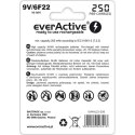 Baterie akumulatorowe EverActive EVHRL22-250 6F22 200 mAh 9 V