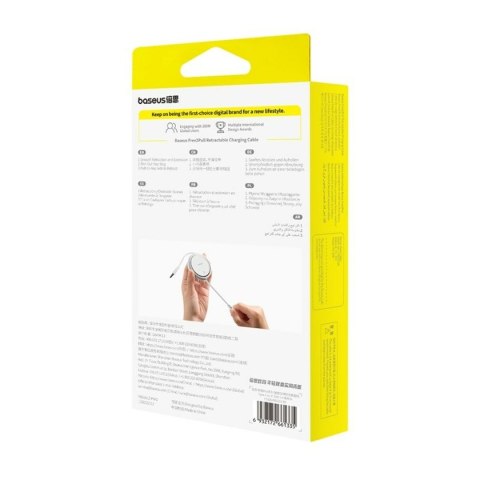 Kabel USB-C do Lightning Baseus P10364501211-00 Biały 1 m