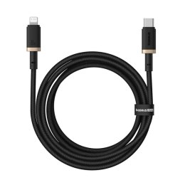Kabel USB-C do Lightning Baseus P10377800U01-02 Czarny Złoto 2 m