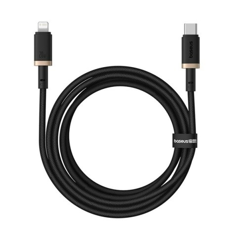 Kabel USB-C do Lightning Baseus P10377800U01-02 Czarny Złoto 2 m