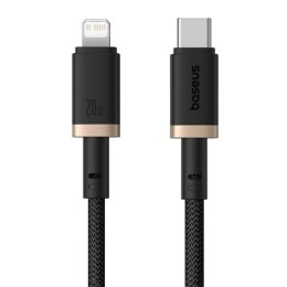 Kabel USB-C do Lightning Baseus P10377800U01-02 Czarny Złoto 2 m