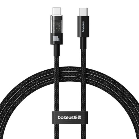 Kabel USB-C na USB-C Baseus P10373000111-00 Czarny 1 m